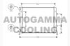 AUTOGAMMA 104749 Radiator, engine cooling